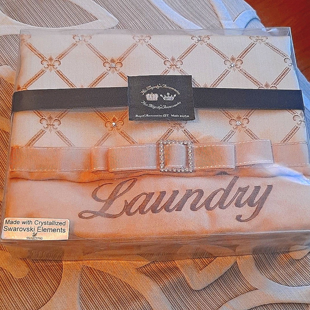 Luxury laundry bag